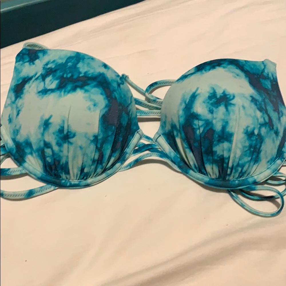 Tie dye bikini top